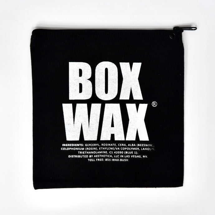Box wax canvas bag